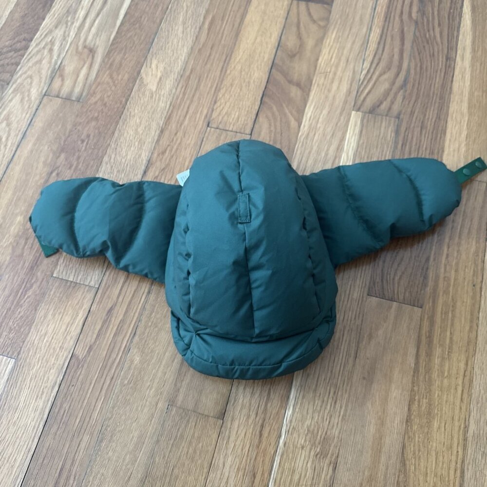 Lululemon Green Wunder Puff Trapper Hat Down Feather Size S/M